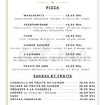 Menu Tazart Café Marrakech August 2023 303915-835000